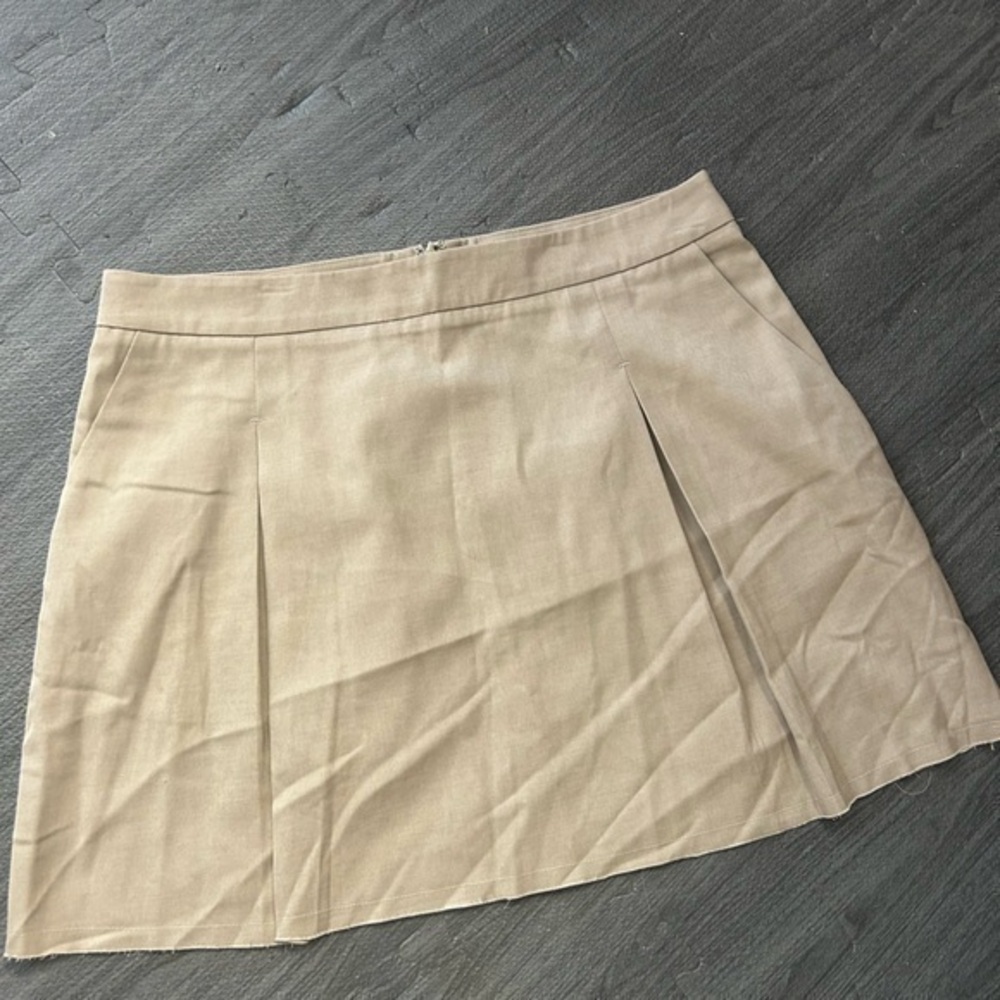 NWT TOP SHOP Tan Women's Skirt